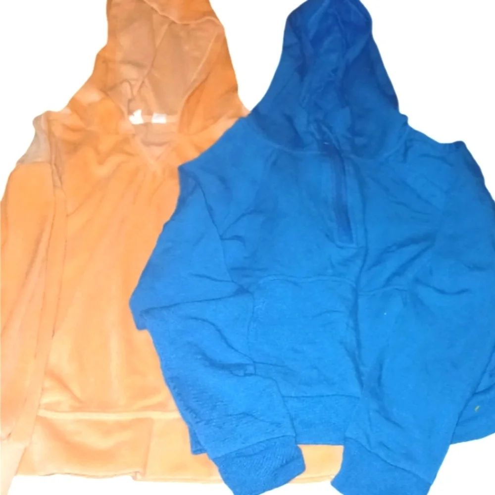 GAP  Girl Blue and Orange Hooded Jackets  Size 6/7 🔥5💰 If You Get Bundle🔥